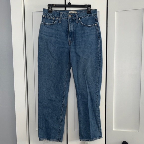 Madewell Denim - Madewell Blue Straight Leg Women's Jeans